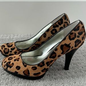 Alan leopard print pumps